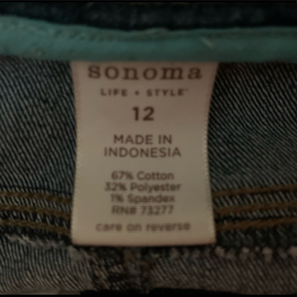 NWOT Sonoma Denim Skirt, Size 12 🌻🌻 - Picture 5 of 5